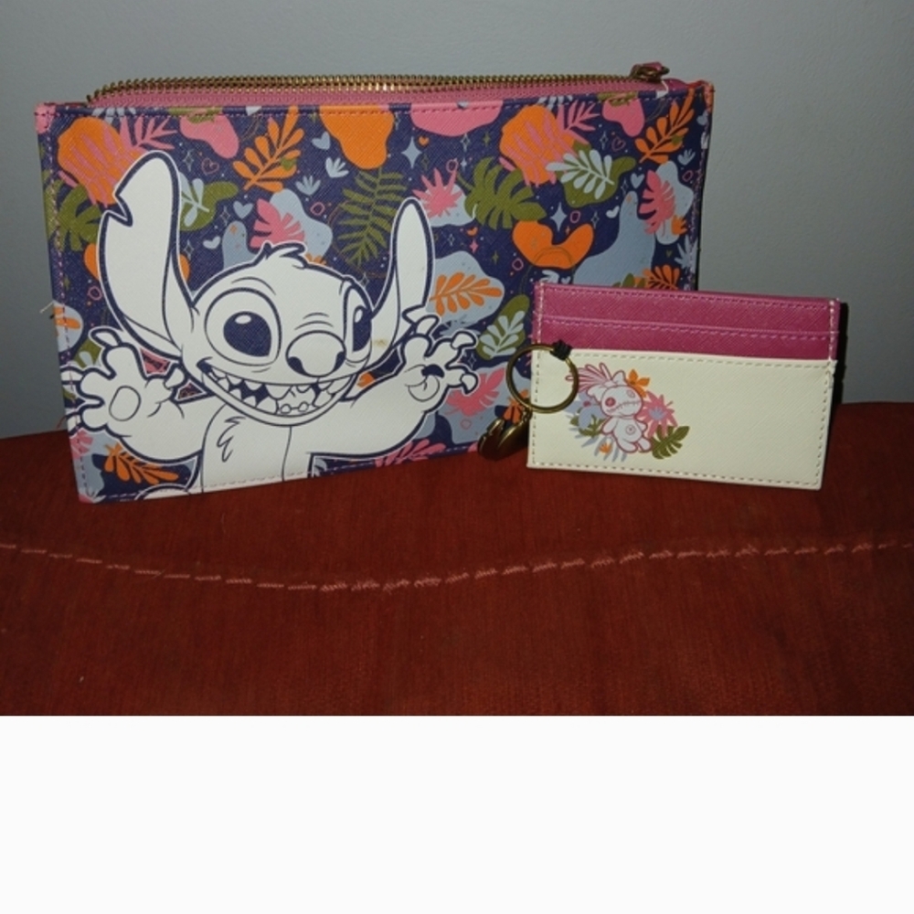 Lot Sale: Danielle Nicole Blue Character Backpack, Cup, Wallet And Wristlet Set - Picture 3 of 4